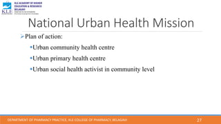Social pharmacy, National Health Mission | PDF