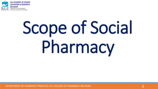 Social pharmacy, National Health Mission | PDF