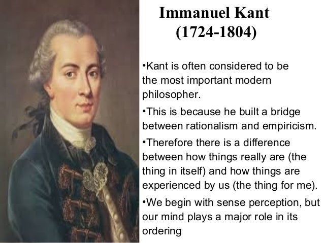 renaissance and modern philosophers from 14th to 17th century immanuel kant major works