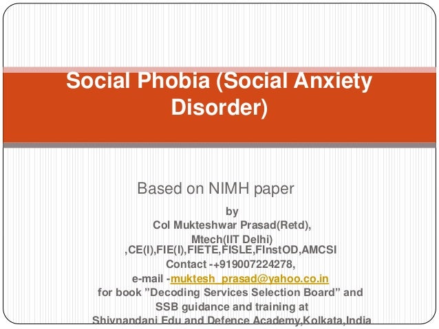 Research on fears and phobias image