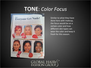 Everyone likes to be in the
know on the next best
product but doesn’t like to
be sold. This would have to
be a compilation of many
opinions with a common
thread (like moisture or
natural) throughout.
 