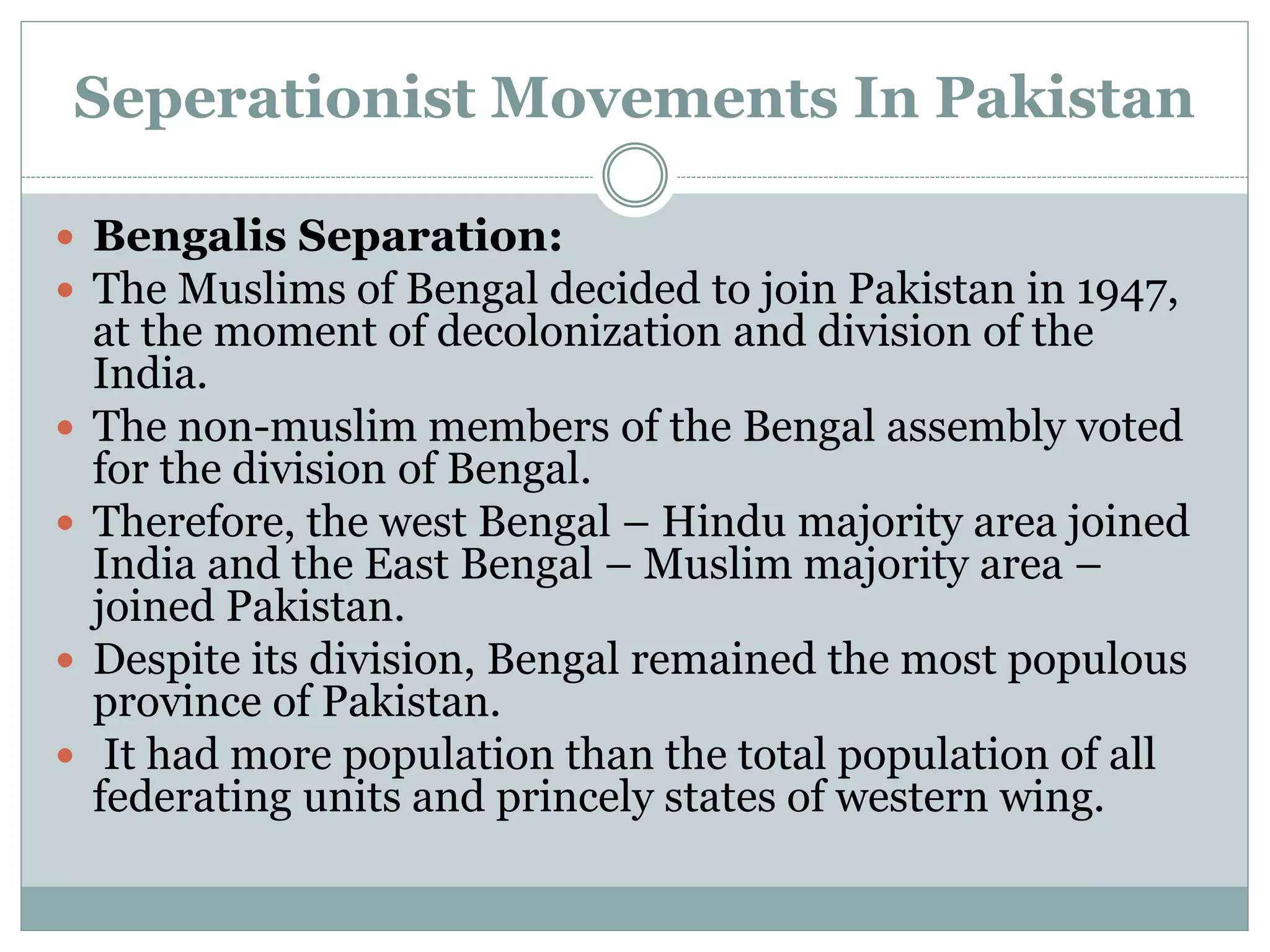 Ethnic Diversity In Pakistan | PPTX