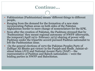Ethnic Diversity In Pakistan | PPTX