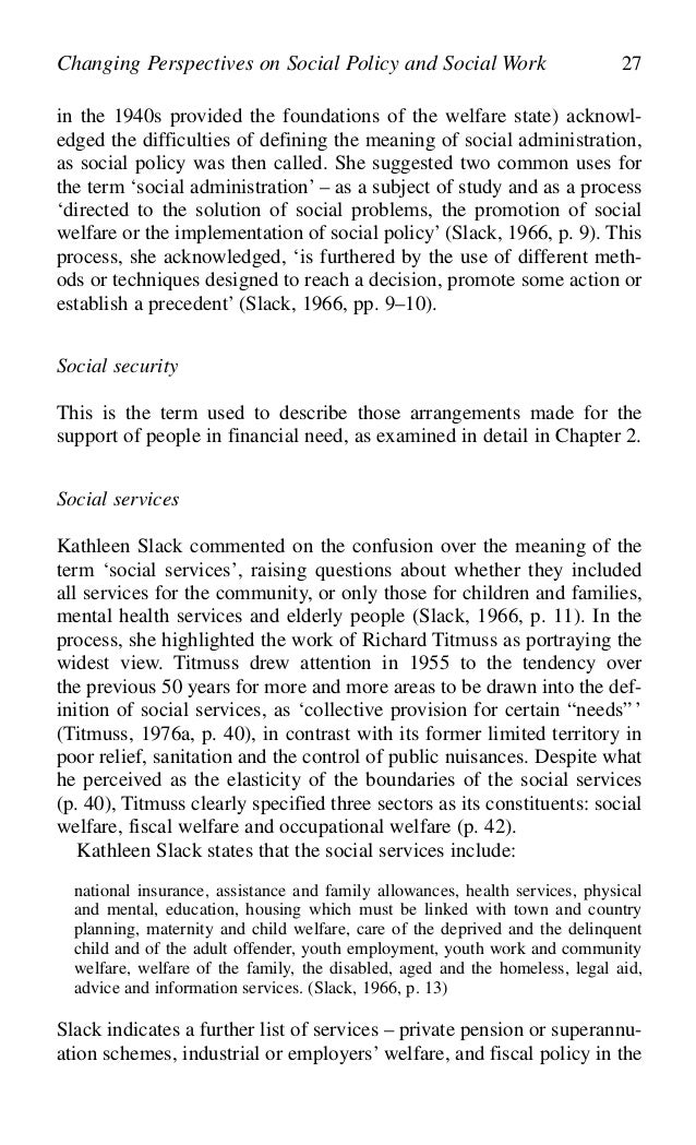 why is policy important in social work practice