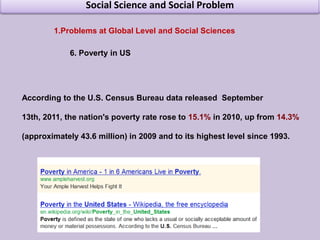 Social Science and Social ProblemSocial Sciences and Problems at Global LevelInternational Trade blocks  Rising protectionism  by developed nation in the time of Globalization  