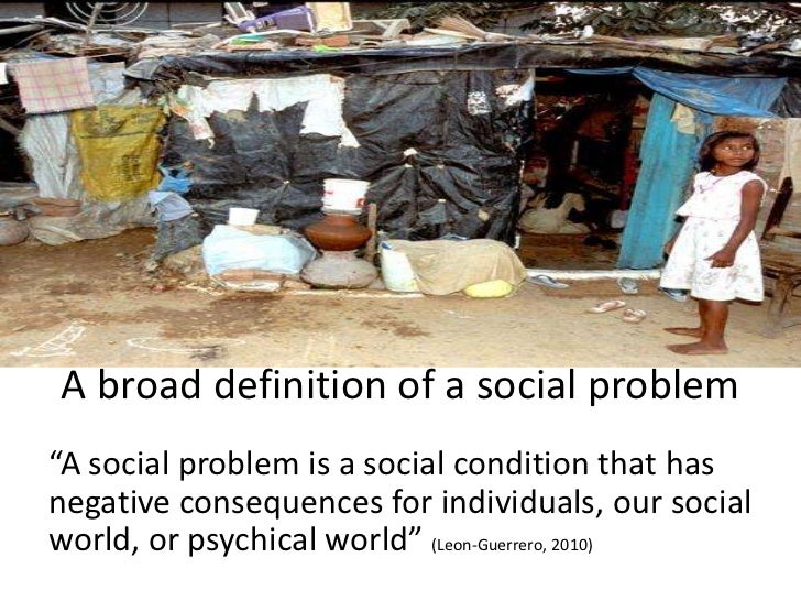 Framing Social problems 1