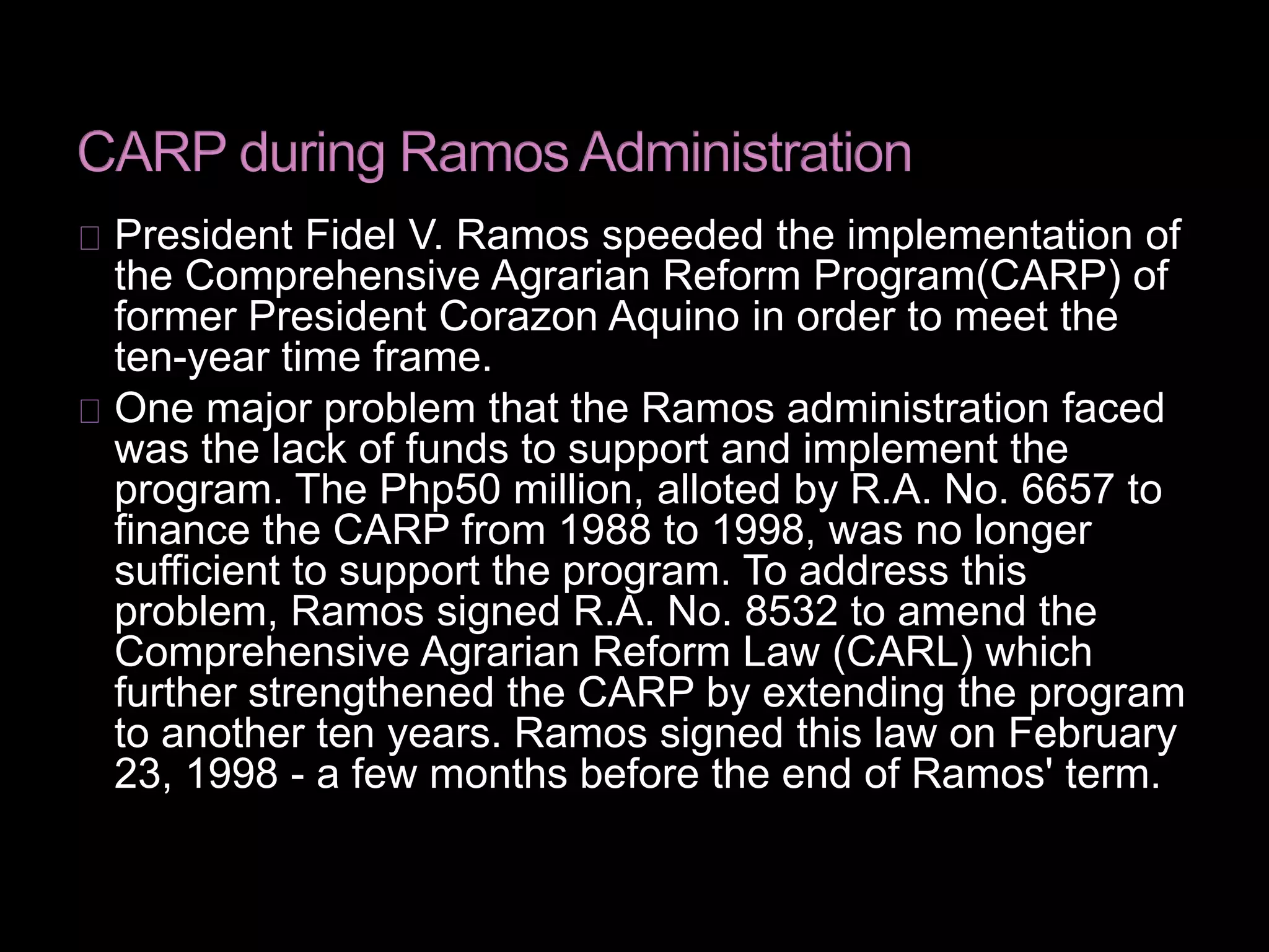 Ramos Administration.pdf Social Programs During Ramos Presidency | PPTX