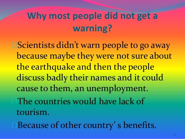 Essay on tsunami-a natural disaster