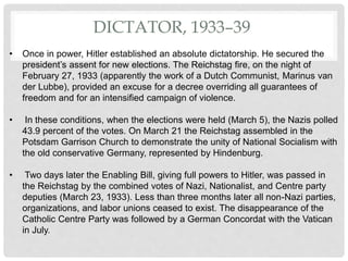 Nazism And Rise Of Hitler | PPTX