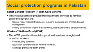Social Protection Program Images Social Protection in Pakistan - Concept, Role and Implications | PPTX
