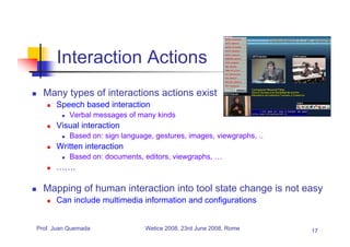Human Interaction, Social Protocols and Collaborative Applications