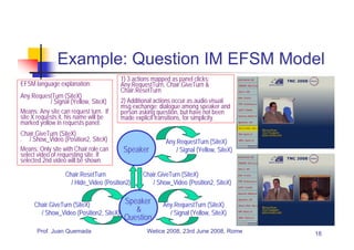 Human Interaction, Social Protocols and Collaborative Applications