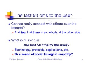 Human Interaction, Social Protocols and Collaborative Applications