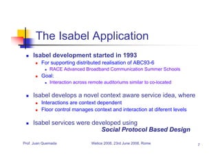 Human Interaction, Social Protocols and Collaborative Applications