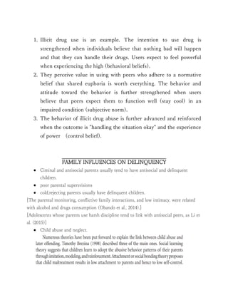 Illicit Example HOW DOES CRIMINAL BEHAVIOUR MANIFEST IN ADOLESCENT AGE? | PDF