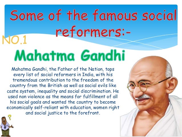 essay on indian social reformer
