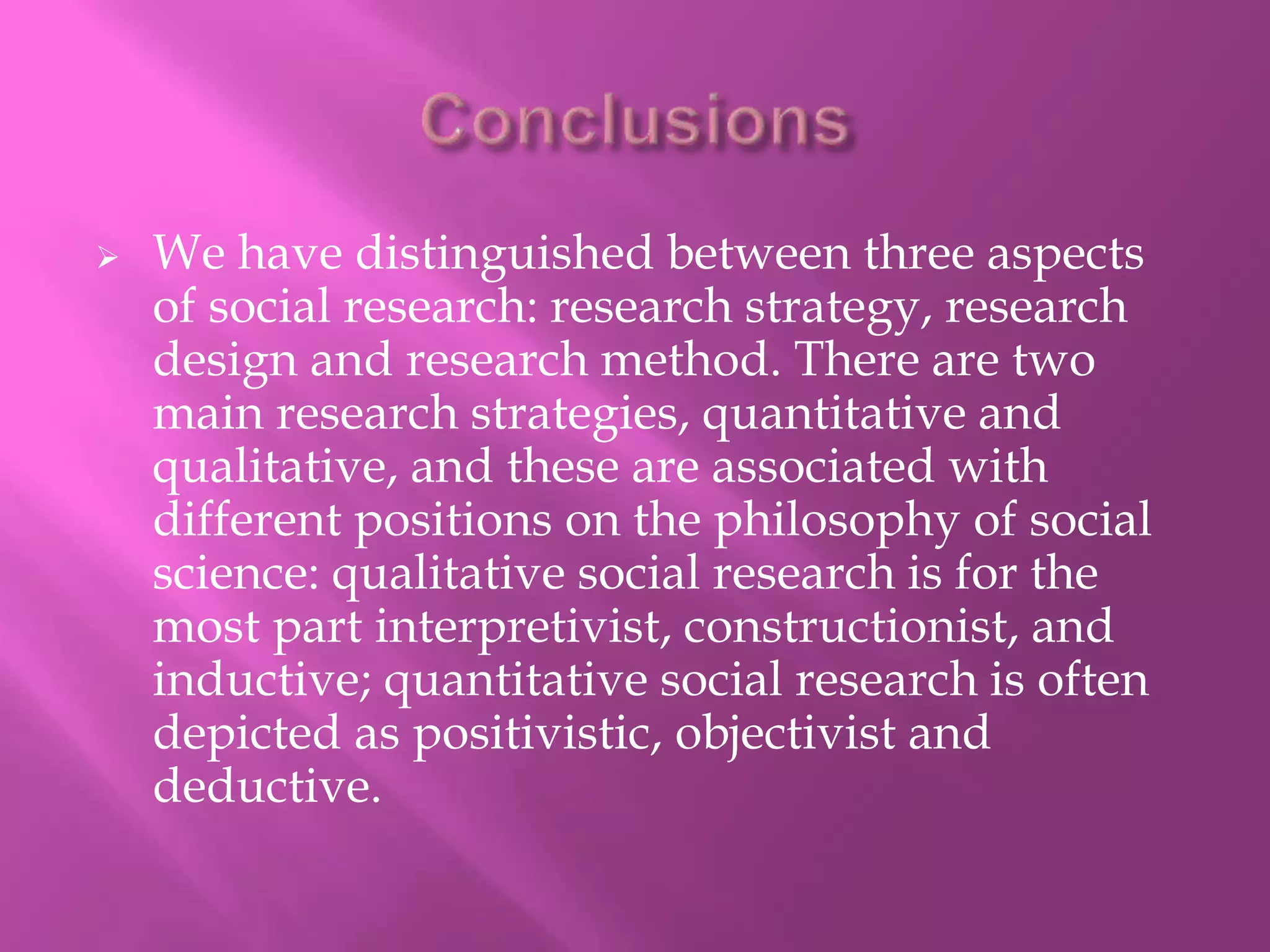 Social research | PPT