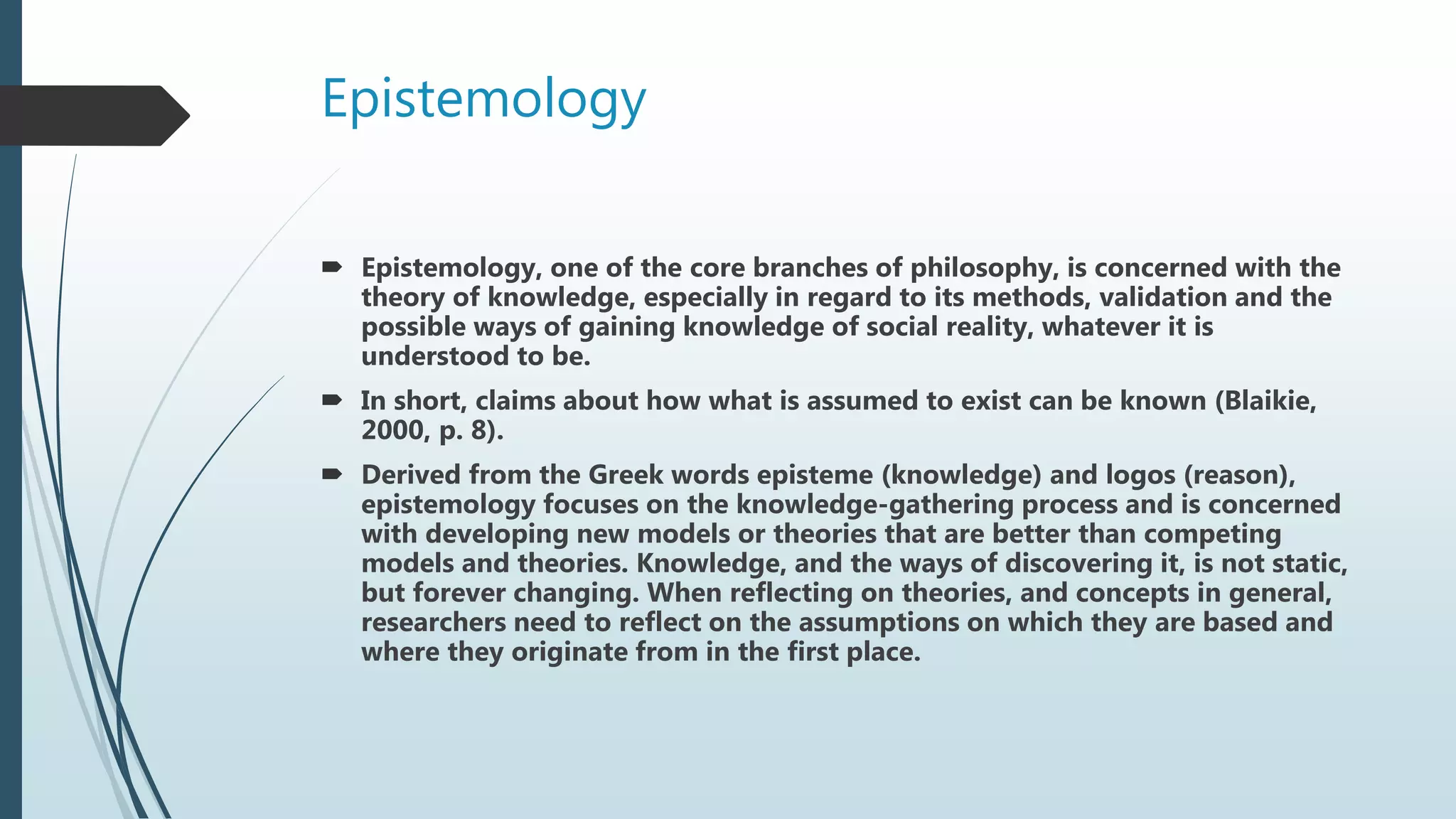 philosophy of Social science | PPTX