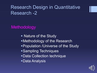 Social science Research Methodology explained | PPTX