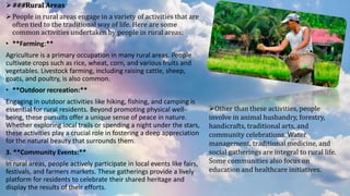 Urban VS Rural livelihood.pptx