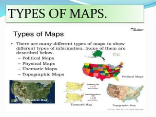 TYPES OF MAPS.