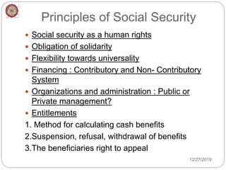 Social security and Labour Law