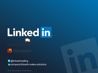 @linkedinselling
company/linkedin-sales-solutions

 