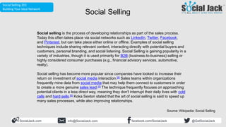 GE Social Selling 201 - Social Selling Network Building - Aviation Digital (Group E) - Social Jack 
