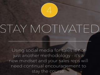 Social selling & the role of the sales manager