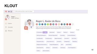 KLOUT
50
 
