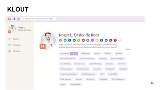 KLOUT
52
 