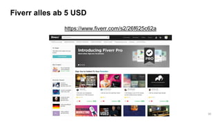 Fiverr alles ab 5 USD
https://www.fiverr.com/s2/26f625c62a
95
 