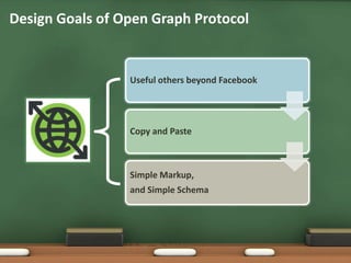 Design Goals of Open Graph Protocol<br />