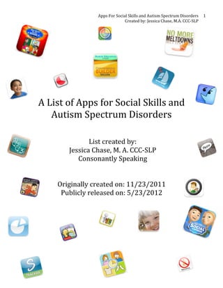 Social skills autism app list | PDF