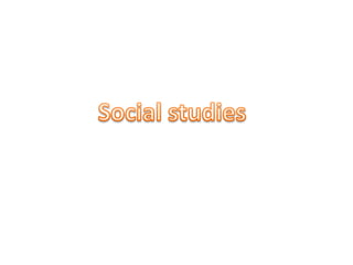 Social studies  