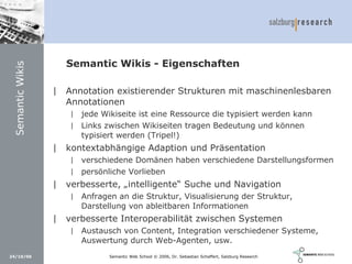 Social Software und Web 2.0: Semantic Wikis, Social Tagging und eLearning 2.0