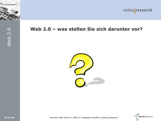 Social Software und Web 2.0: Semantic Wikis, Social Tagging und eLearning 2.0