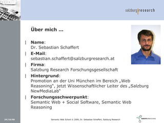 Social Software und Web 2.0: Semantic Wikis, Social Tagging und eLearning 2.0
