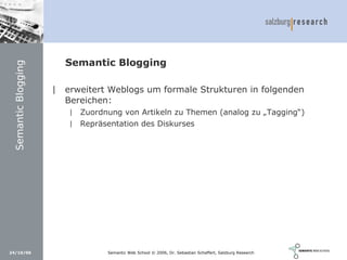 Social Software und Web 2.0: Semantic Wikis, Social Tagging und eLearning 2.0