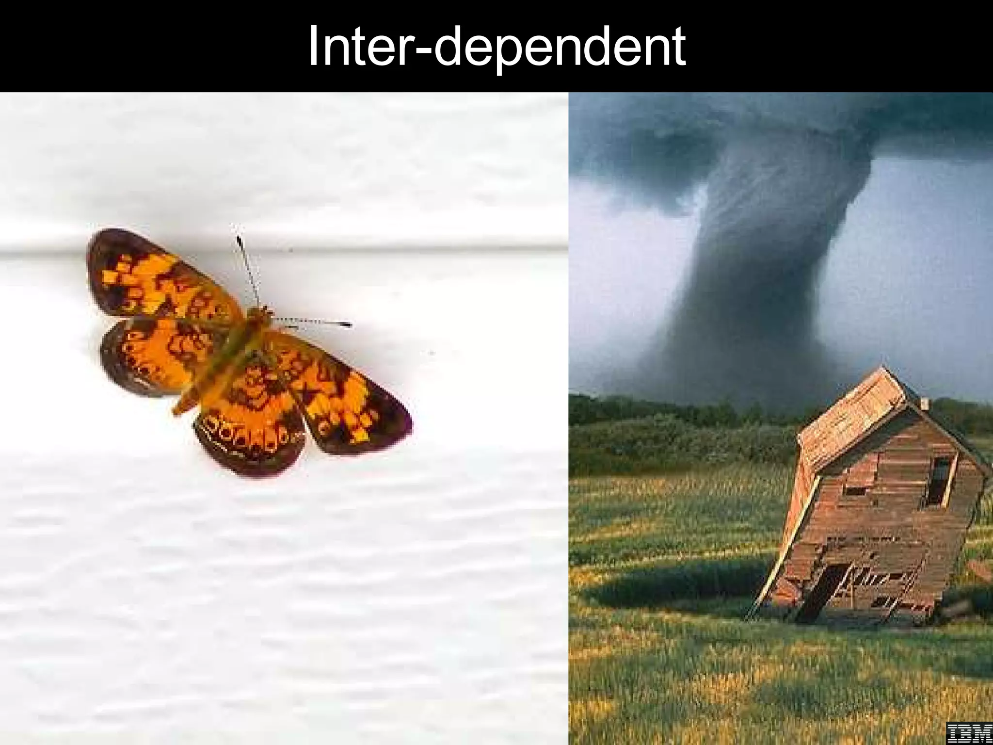 Inter-dependent
 