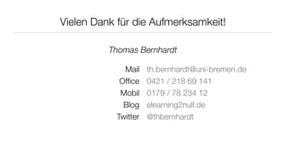 3 Mythen über Weblogs
1. Der Mythos vom Nerd-Nutzer.
  ‣ „Blogger sind übergewichtig und haben Dreitagebart.“
 