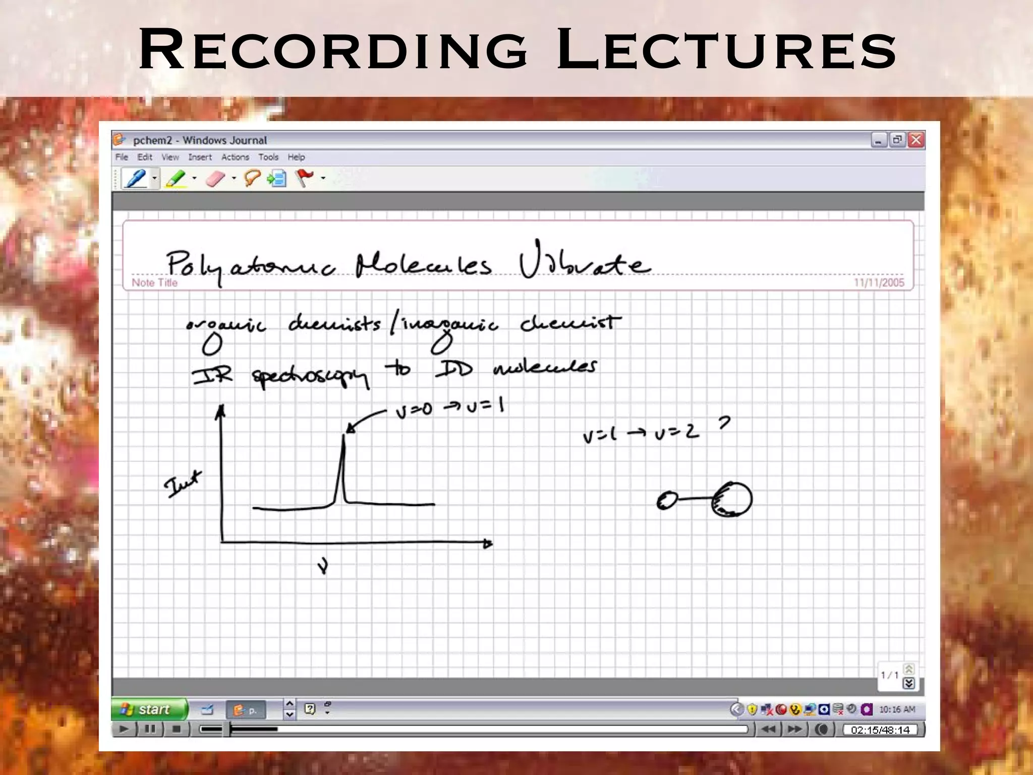 Recording Lectures 
