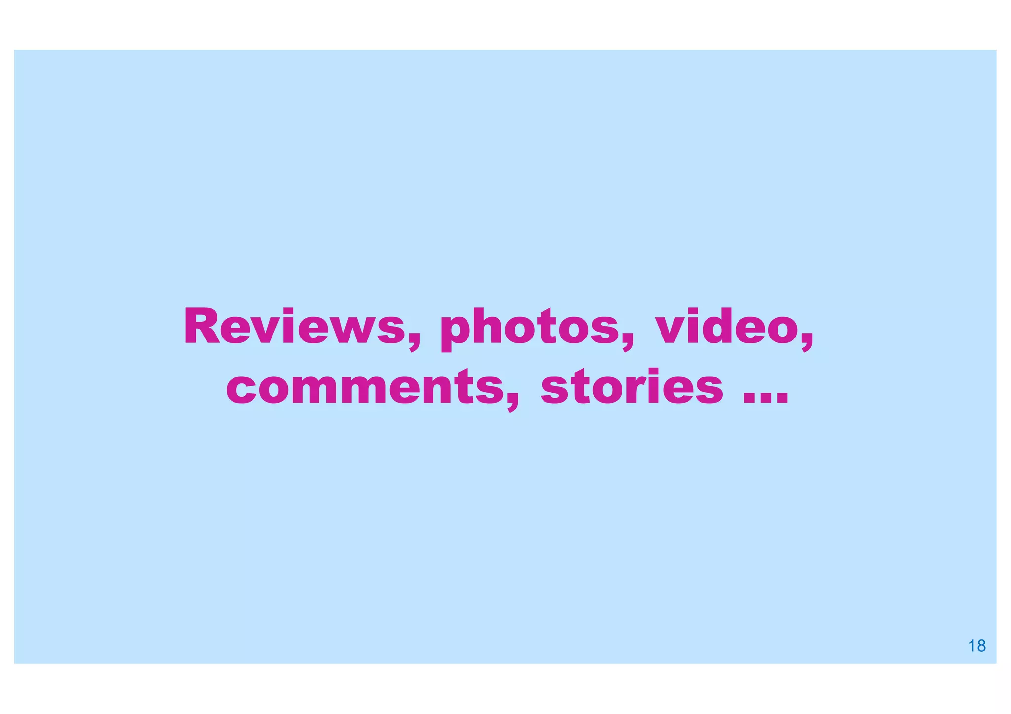 1818
Reviews, photos, video,
comments, stories …
 