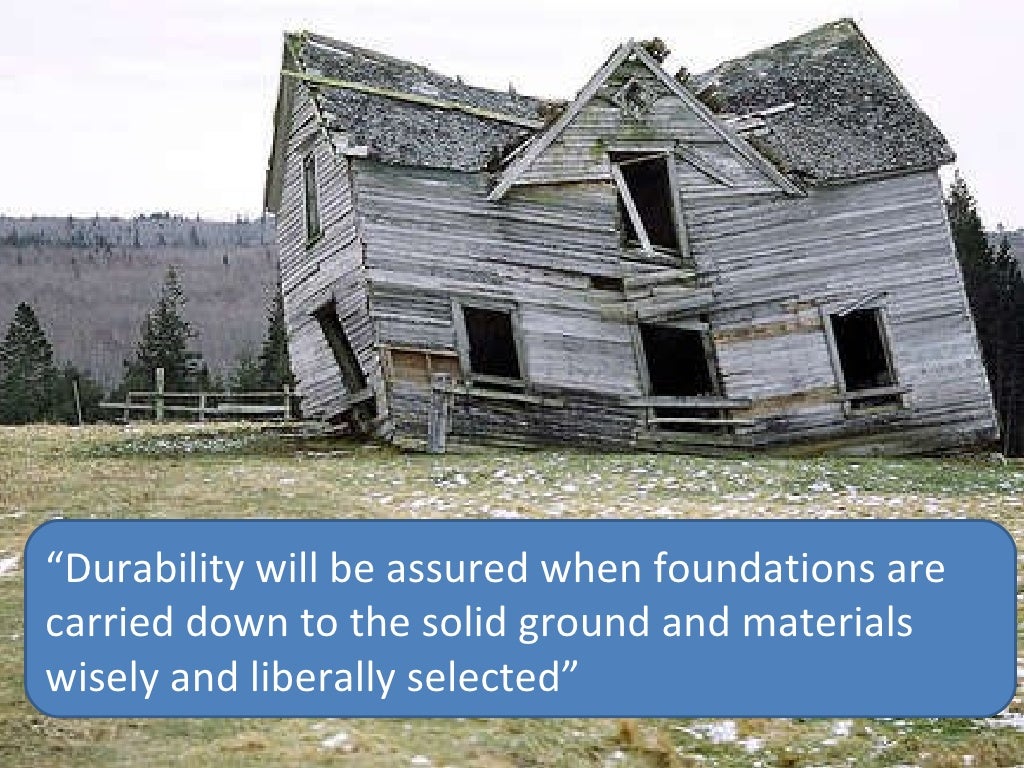 Durability “ Durability will be