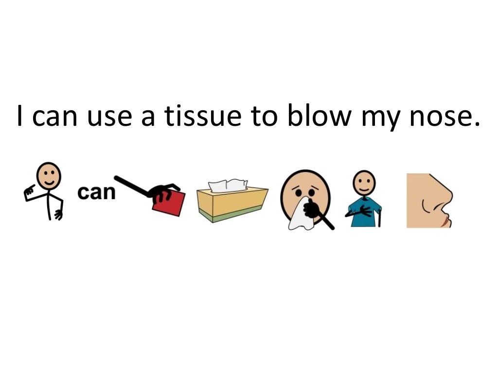 Do Not Pick Your Nose Social Story