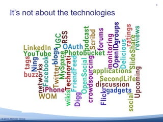 It’s not about the technologies<br />3<br />