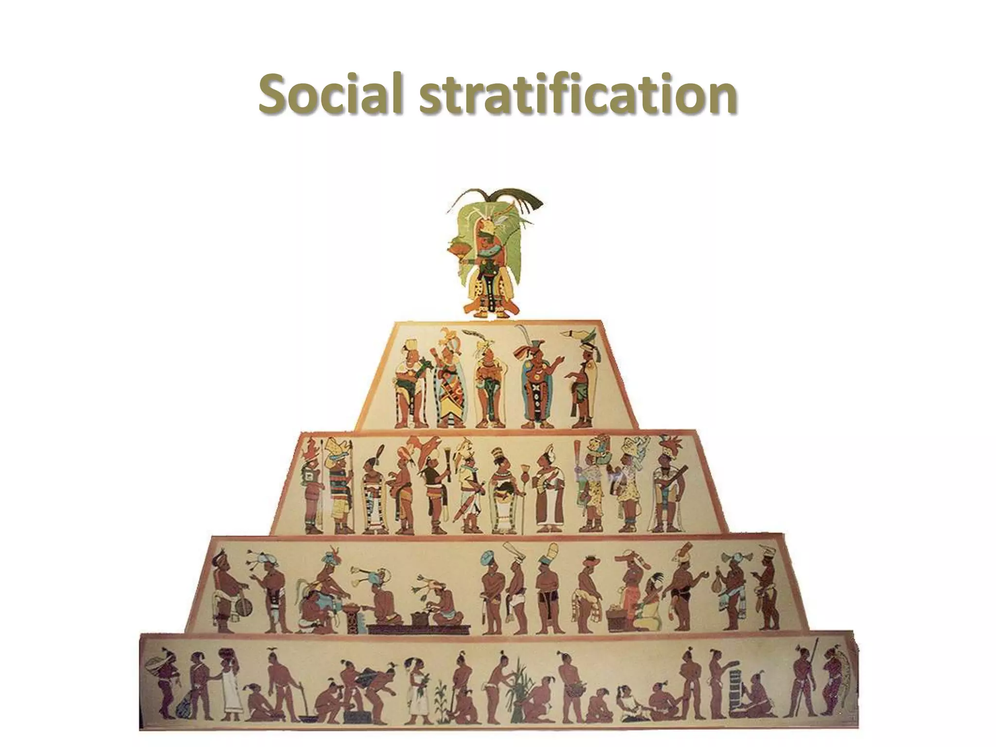 Social stratification
 