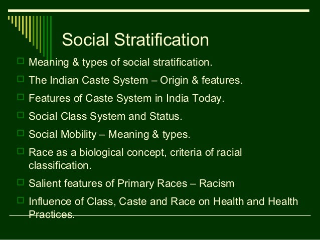 mobility in caste system