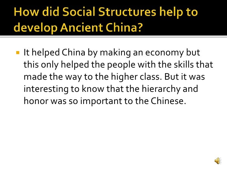 Social structures in ancient china