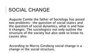Social structure is the organized set of social institutions and ...